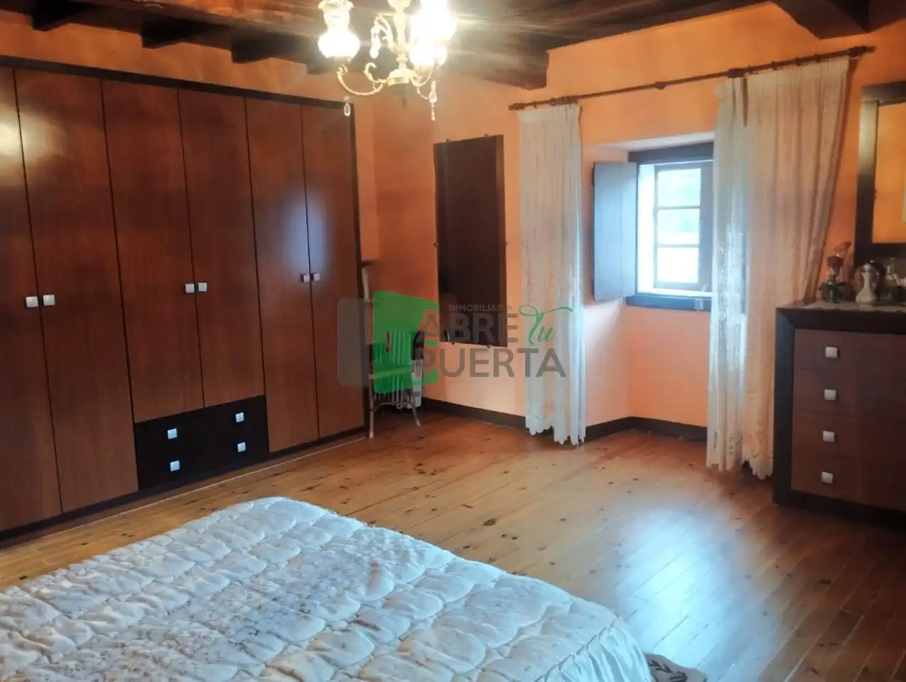 Habitación de Casa o chalet en venta en Punxín con Jardín privado, Amueblado y Balcón