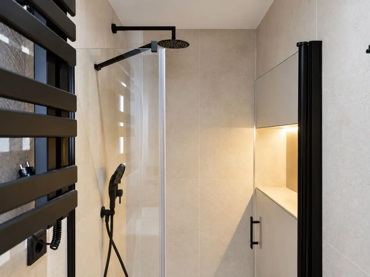 Baño de Apartamento en venta en  Madrid Capital con Aire acondicionado y Terraza