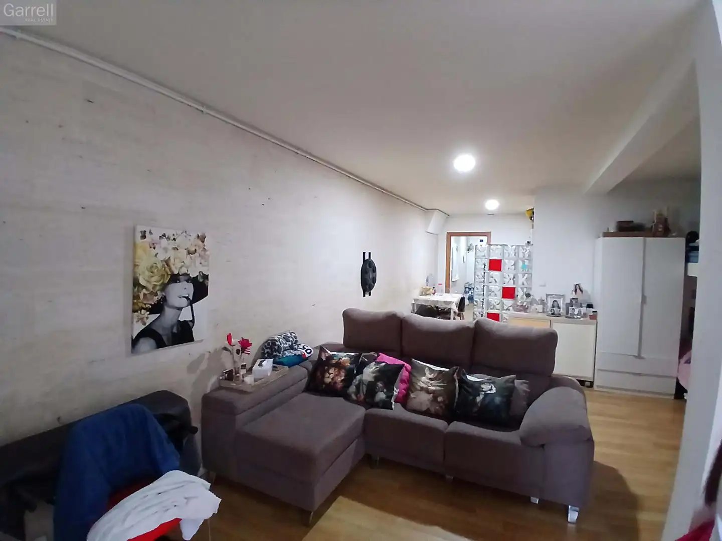 Wohnzimmer von Wohnung zum Verkauf in Terrassa mit Terrasse und Balkon