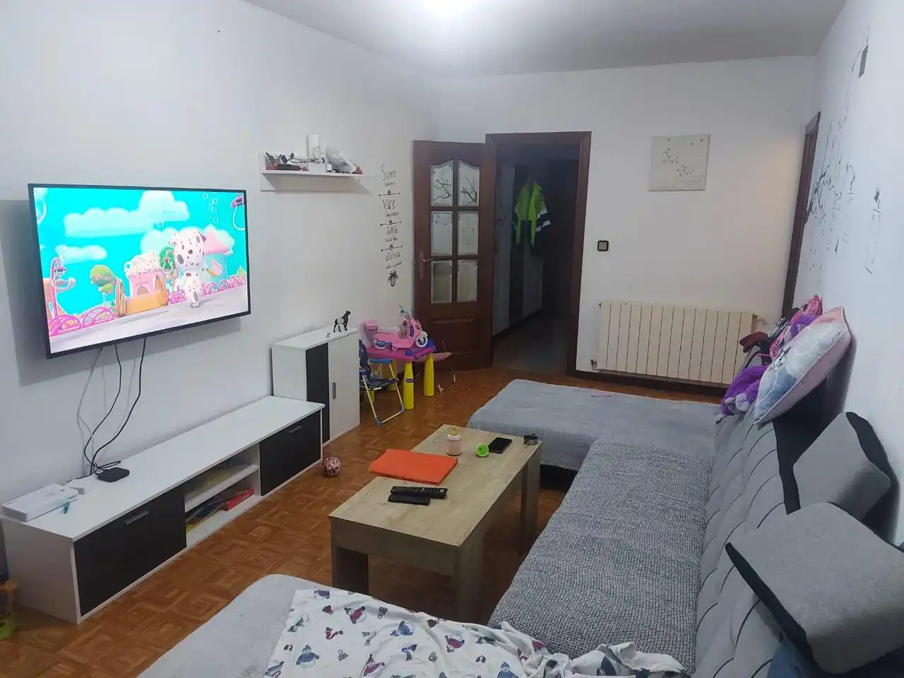 Sala de estar de Piso en venta en Alcalá de Henares con Calefacción y Terraza