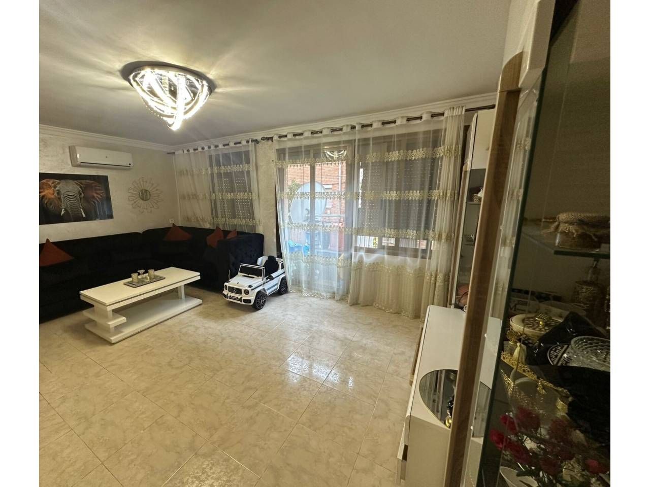 Sala de estar de Piso en venta en Terrassa con Aire acondicionado y Balcón