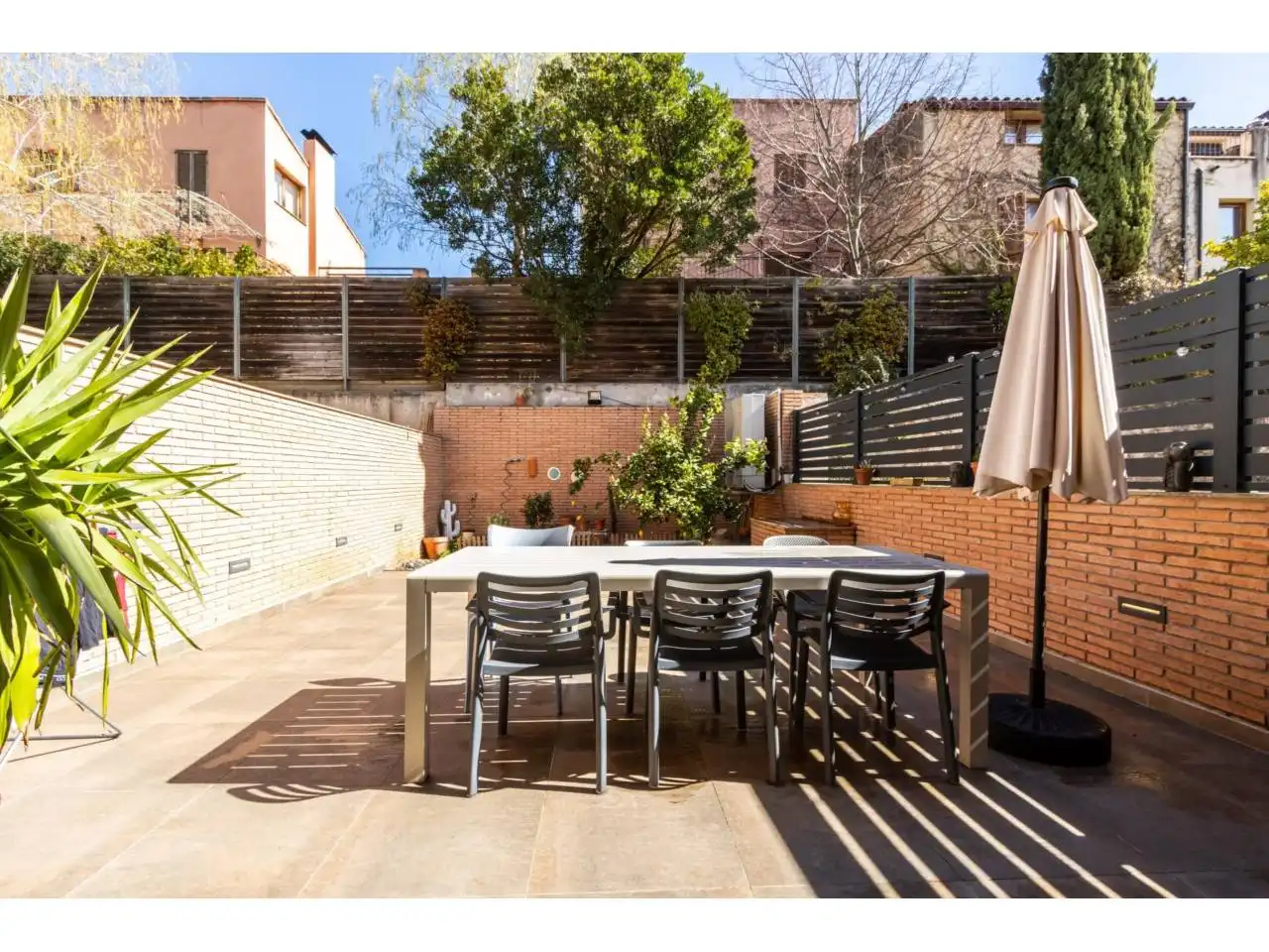 Terrace of Detached homes for sale in Sant Llorenç Savall  with Air Conditioner