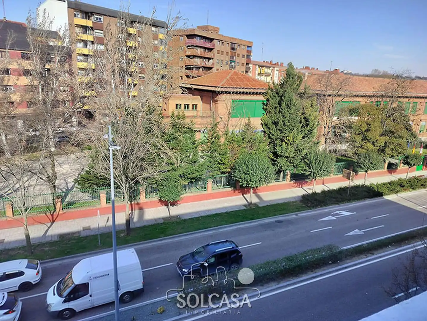 Außenansicht von Wohnung zum Verkauf in Valladolid mit Heizung, Möbliert und Balkon