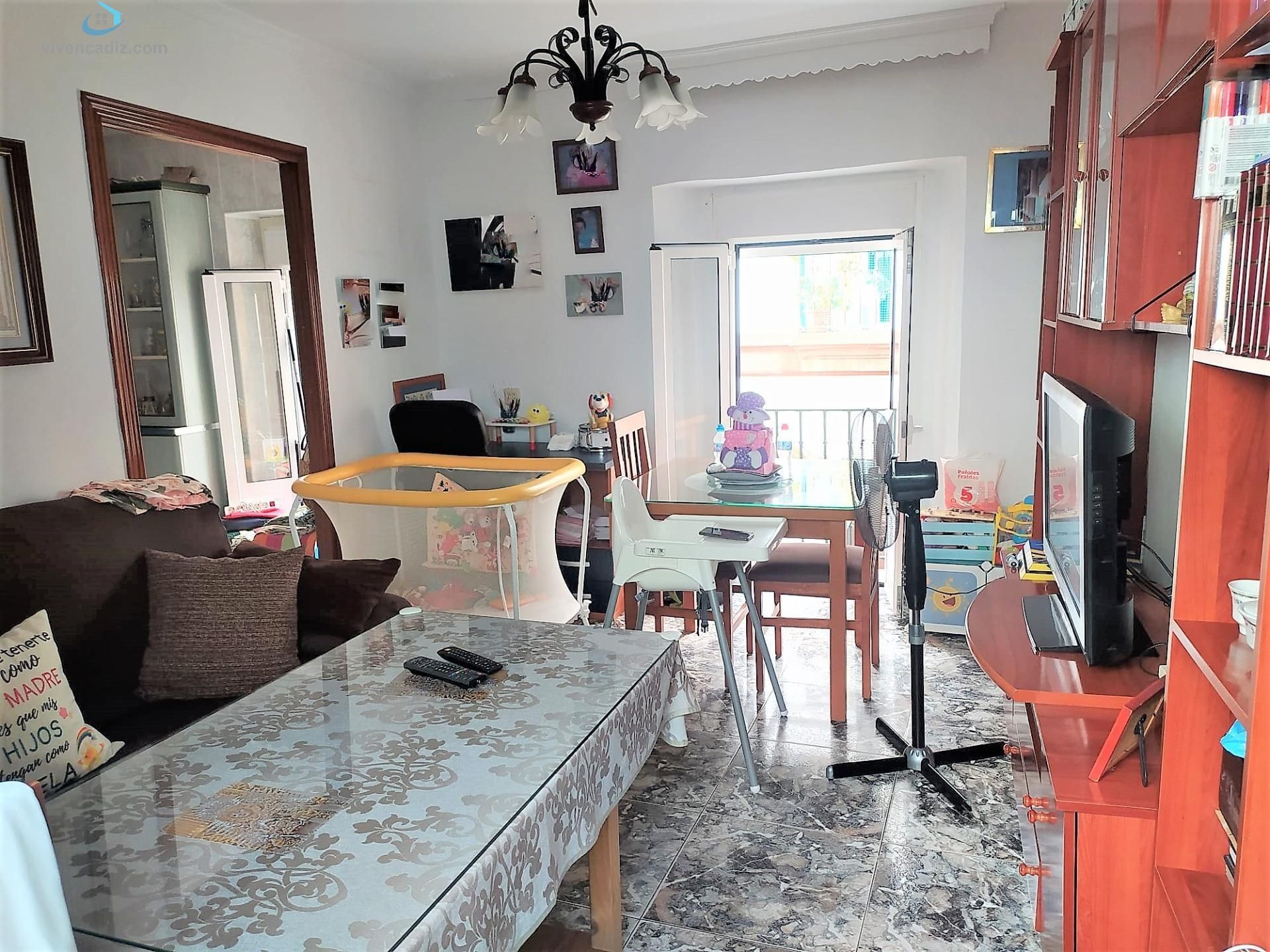 Dining room of House or chalet for sale in  Cádiz Capital  with Air Conditioner, Terrace and Storage room
