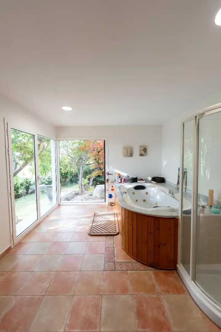 Baño de Casa o chalet en venta en Lleida con Aire acondicionado, Calefacción y Jardín privado