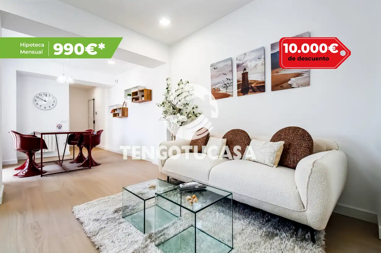 Sala de estar de Piso en venta en Madrid con Aire acondicionado, Calefacción y Amueblado