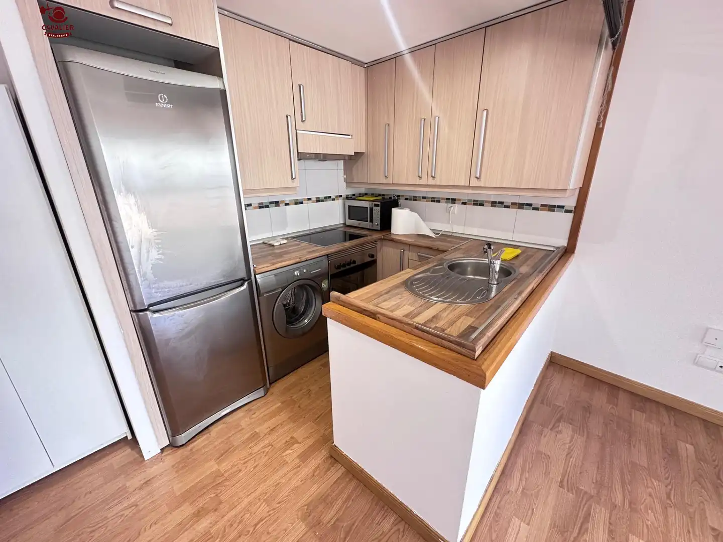 Kitchen of Flat for rent in Alpedrete  with Air Conditioner, Terrace and Storage room