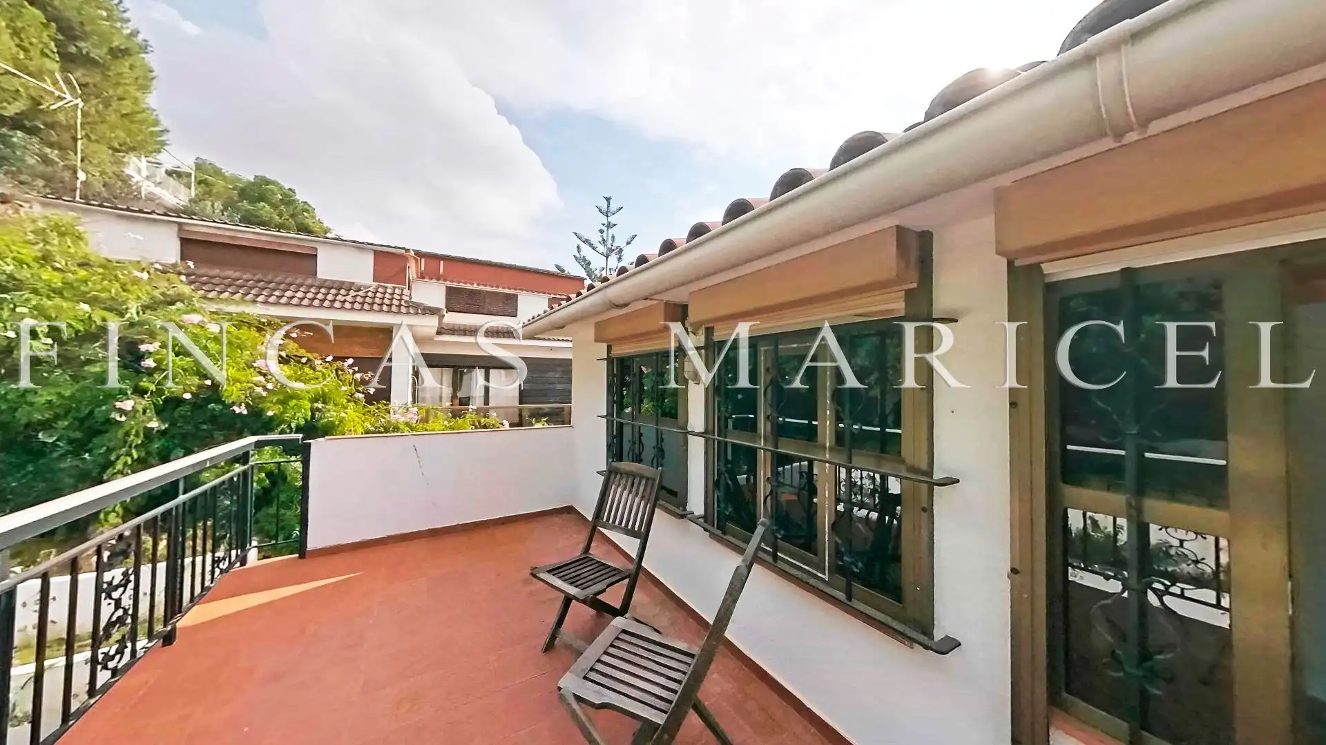 Terraza de Casa o chalet en venta en Sitges con Aire acondicionado, Calefacción y Jardín privado