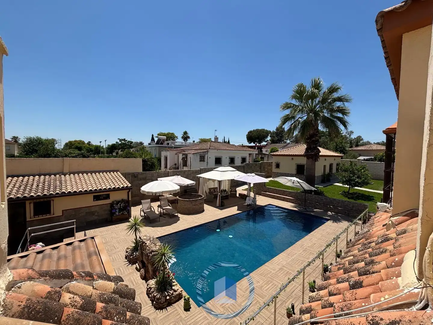 Piscina de Casa o xalet en venda en Alcalá de Guadaira amb Piscina