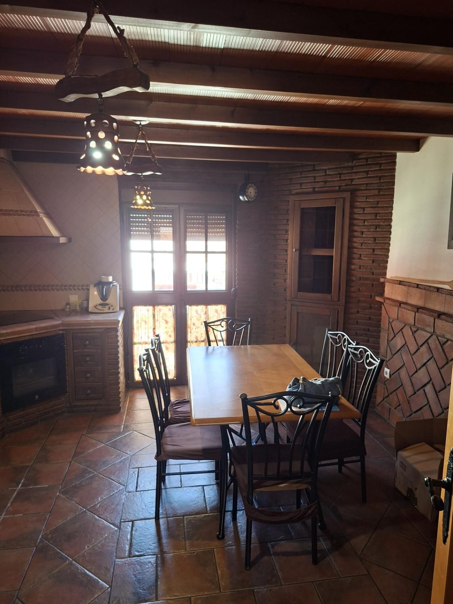 Dining room of House or chalet for sale in Algeciras  with Air Conditioner, Terrace and Storage room