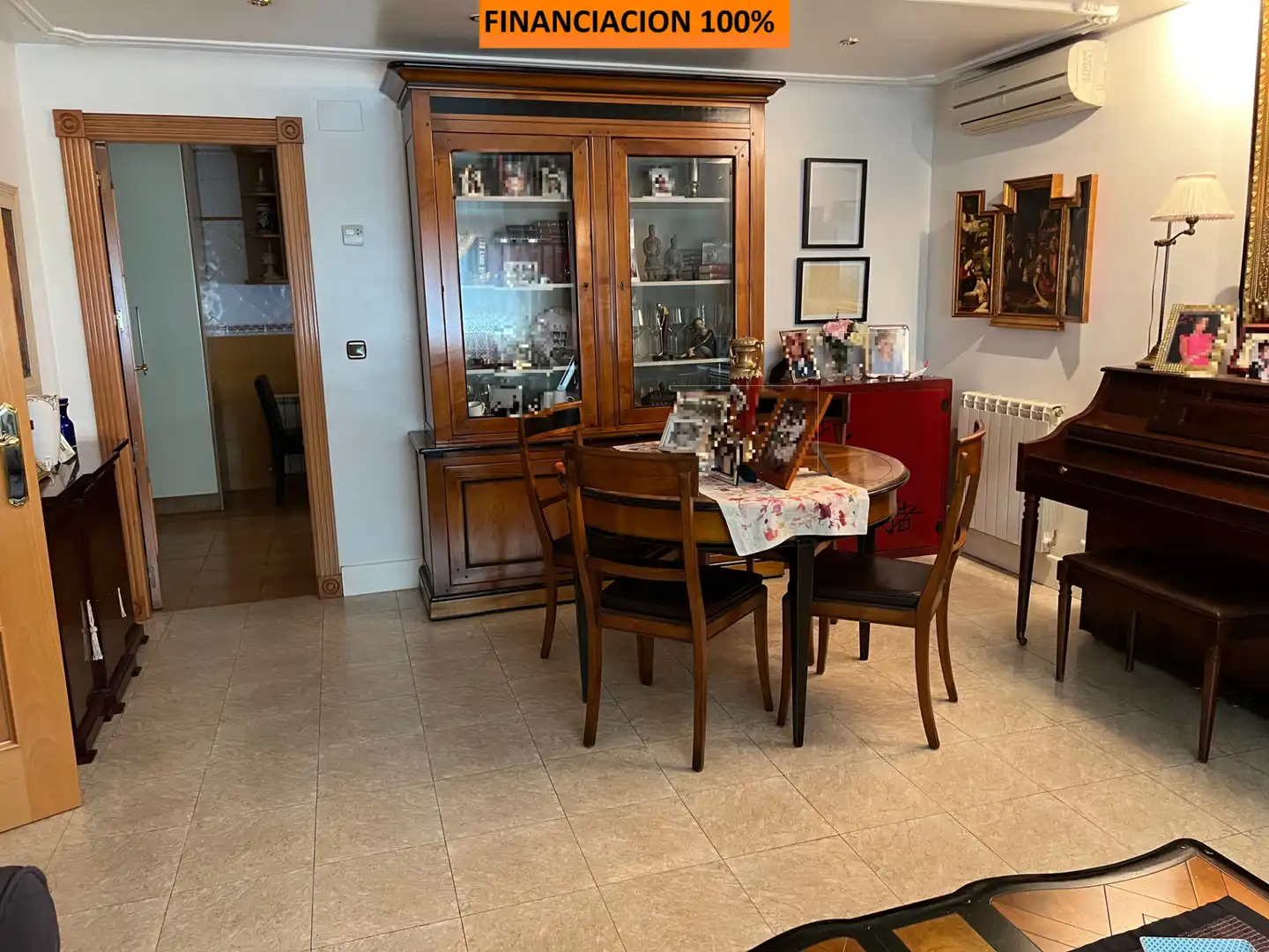 Dining room of Houses for sale in  Zaragoza Capital  with Heating, Storage room and TV