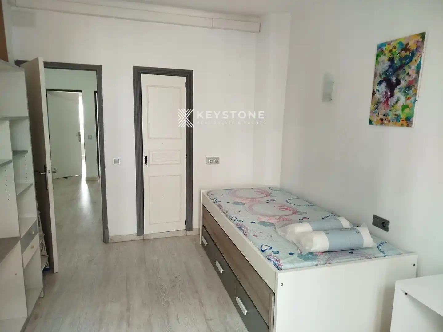 Bedroom of Attic for rent in  Palma de Mallorca  with Air Conditioner, Terrace and Storage room