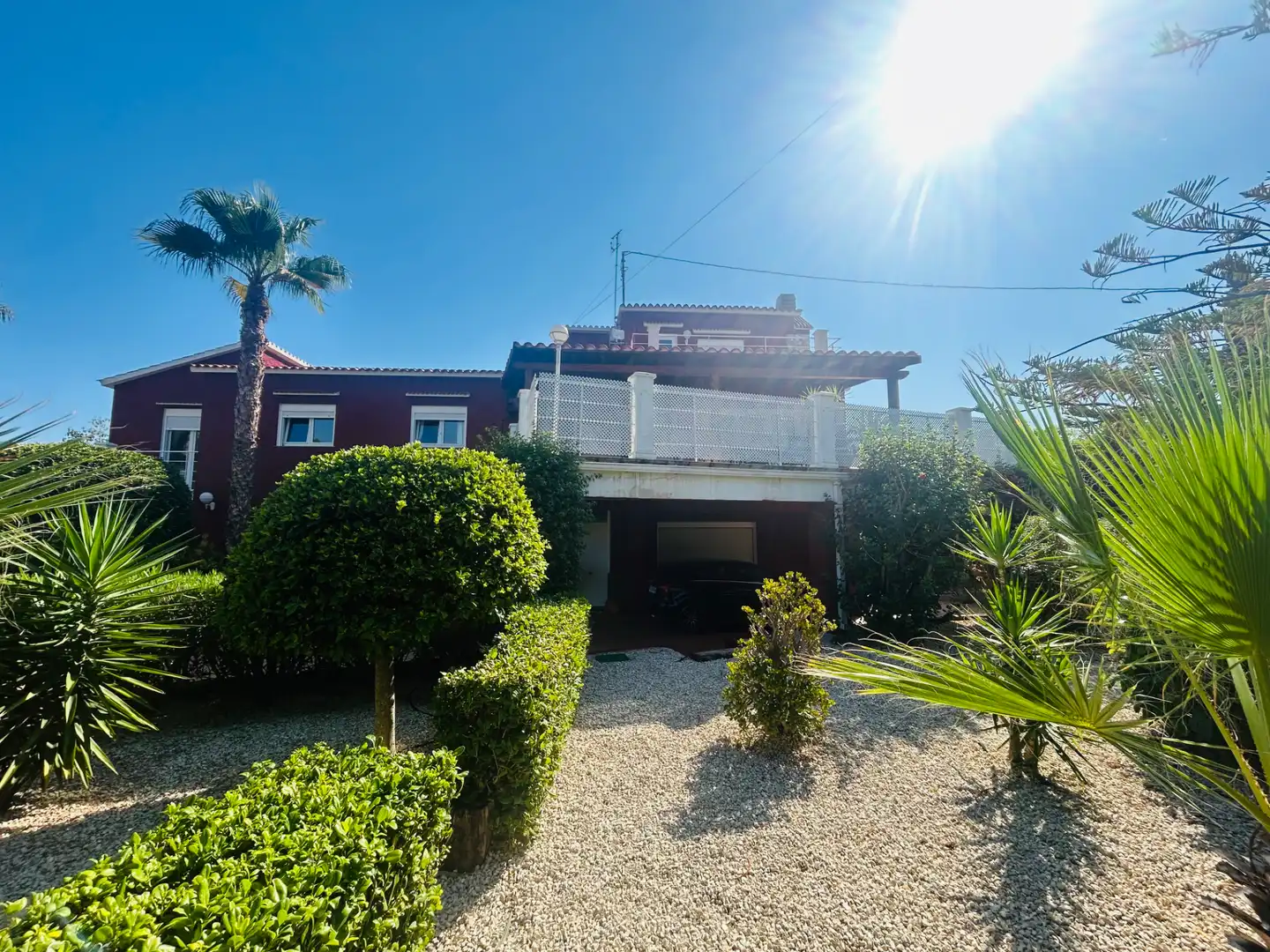 Vista exterior de Casa o chalet en venta en Dénia con Aire acondicionado, Calefacción y Jardín privado