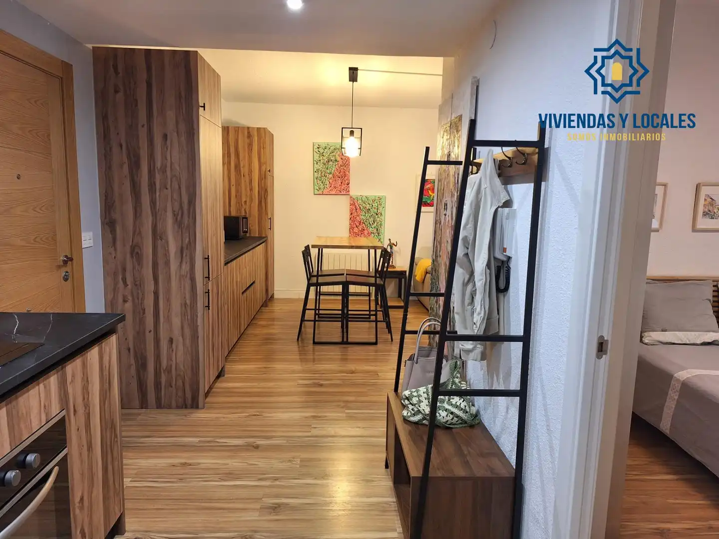 Kitchen of Flat for rent in Granada  with Air Conditioner, Heating and Private garden