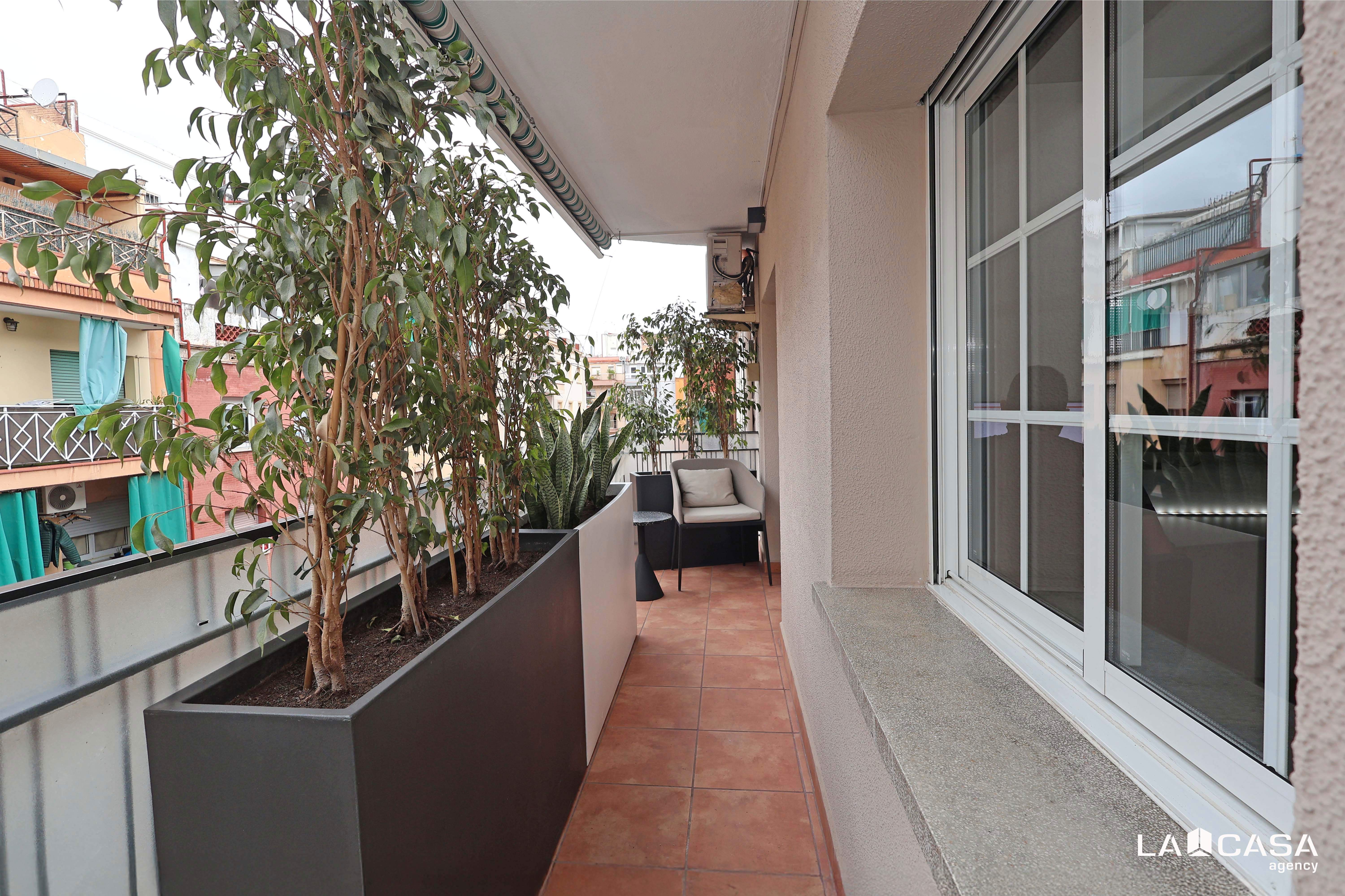 Balcony of Flat for sale in Esplugues de Llobregat  with Heating and Balcony