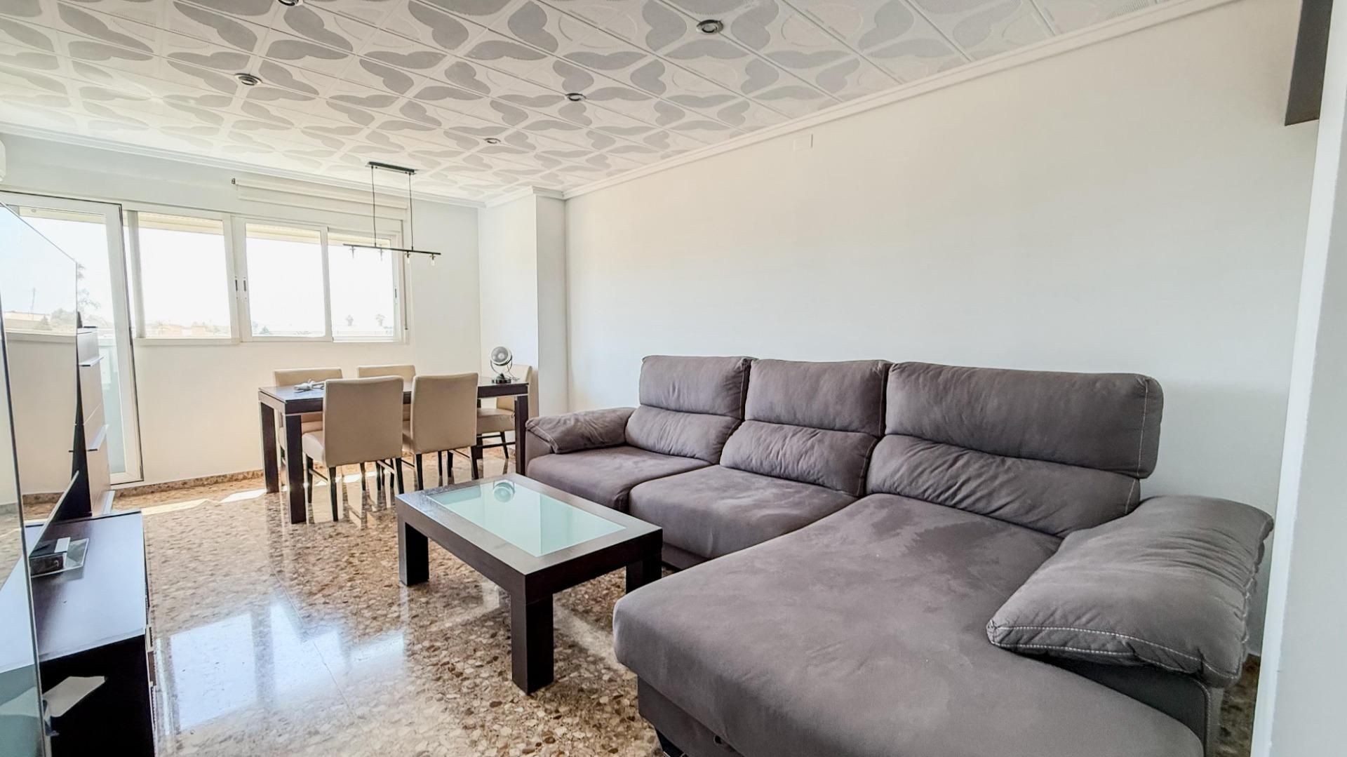 Living room of Flat for sale in  Valencia Capital  with Terrace