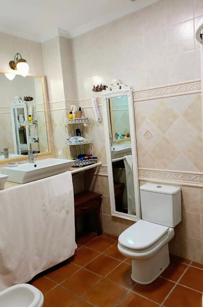 Badezimmer von Wohnung zur Miete in Canet d'En Berenguer mit Klimaanlage, Heizung und Terrasse