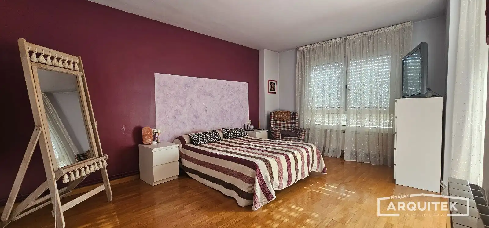 Habitación de Casa adosada en venta en Lleida con Aire acondicionado y Jardín privado