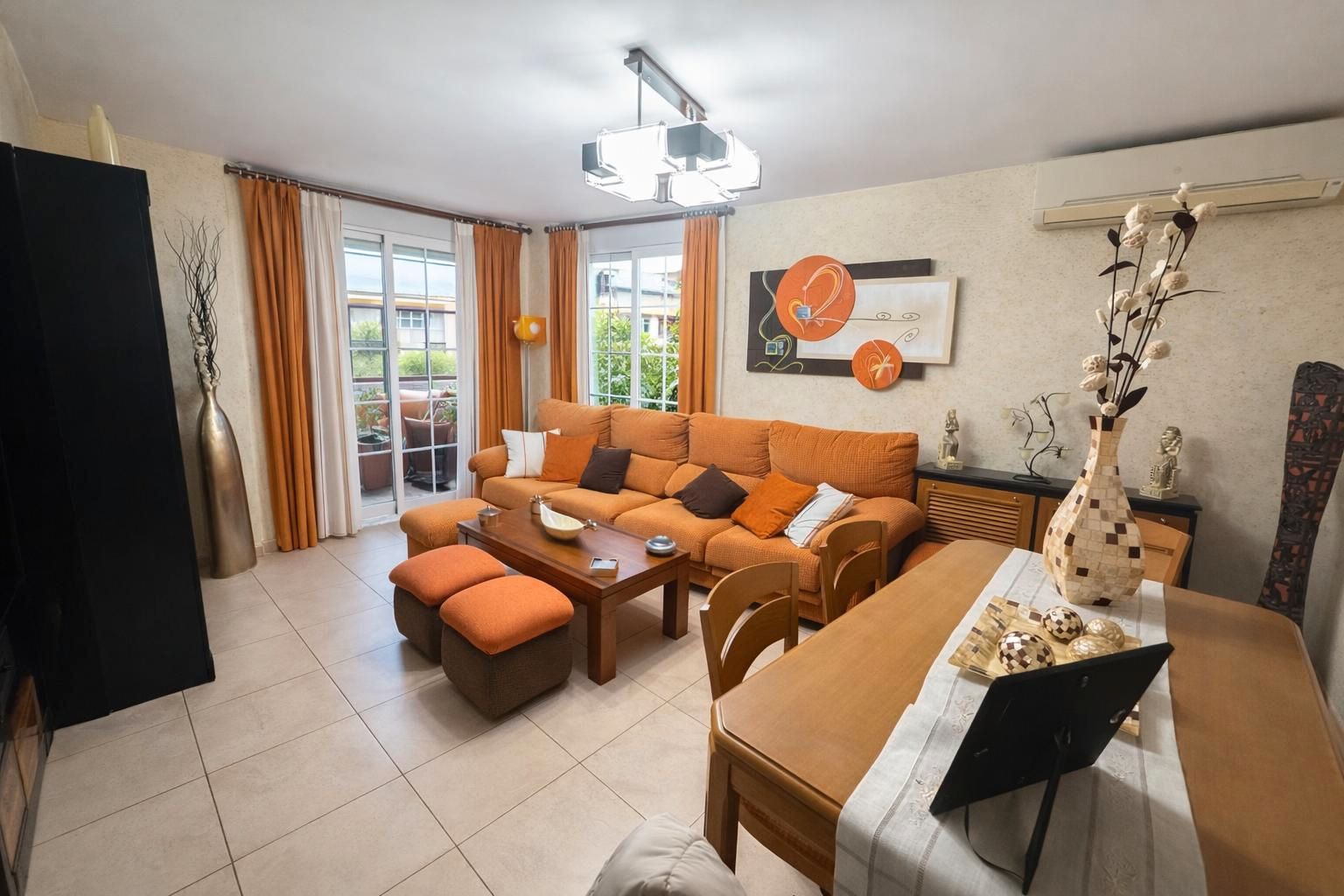 Sala de estar de Piso en venta en Morata de Tajuña con Aire acondicionado, Calefacción y Terraza