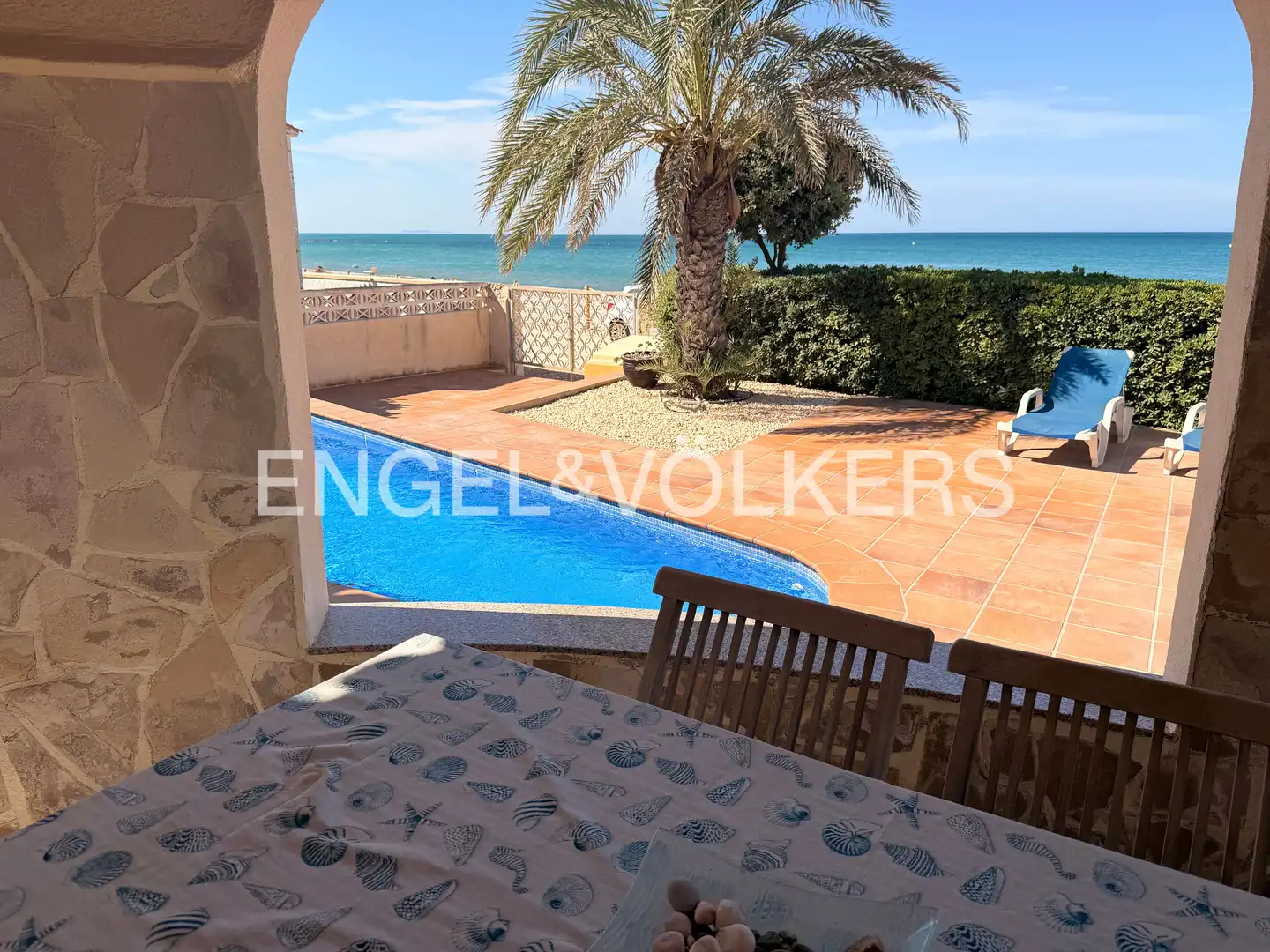 Terrassa de Casa o xalet en venda en Els Poblets amb Aire condicionat, Calefacció i Jardí privat