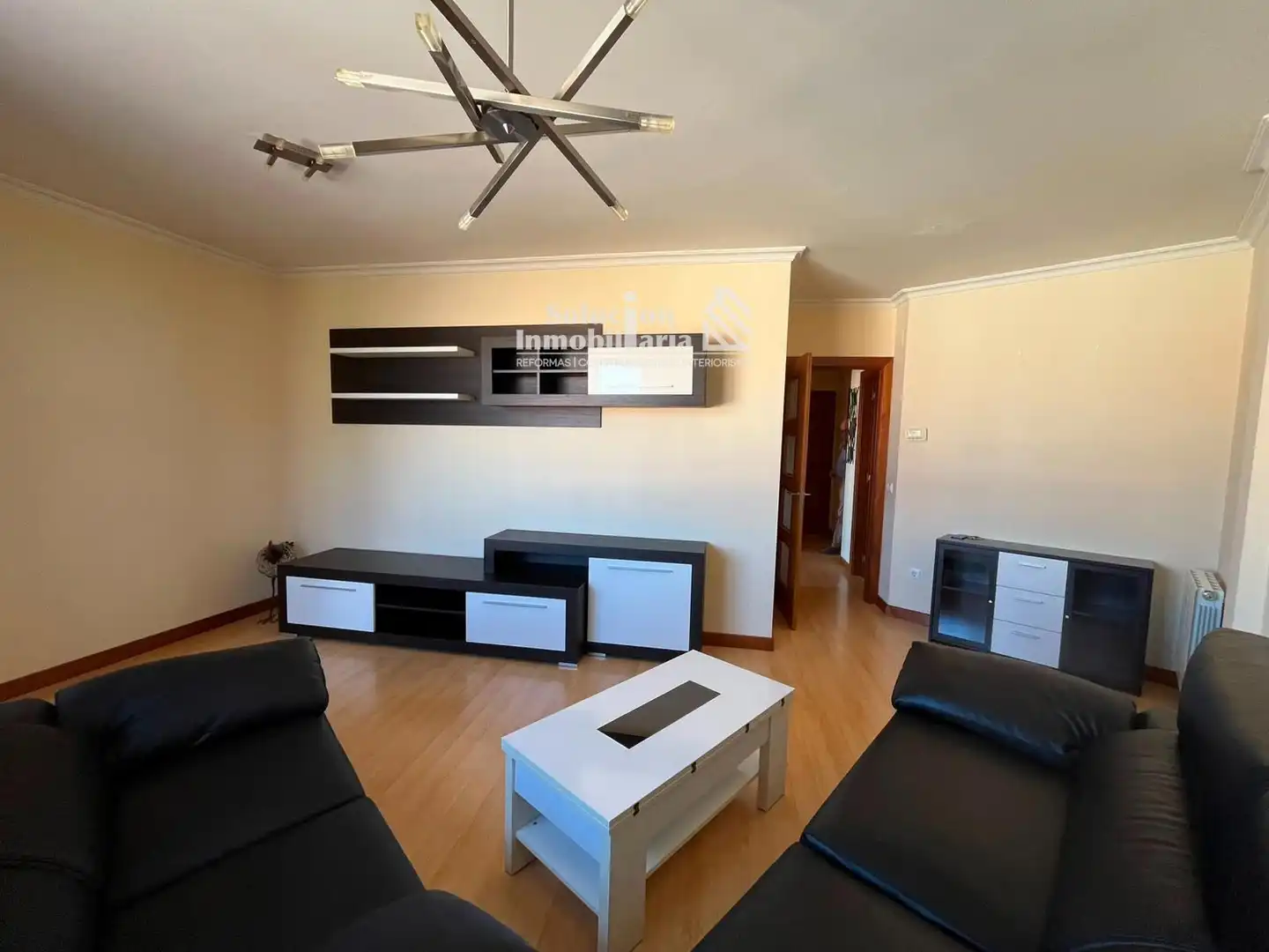 Living room of Flat for sale in Moriscos  with Heating, Storage room and Furnished