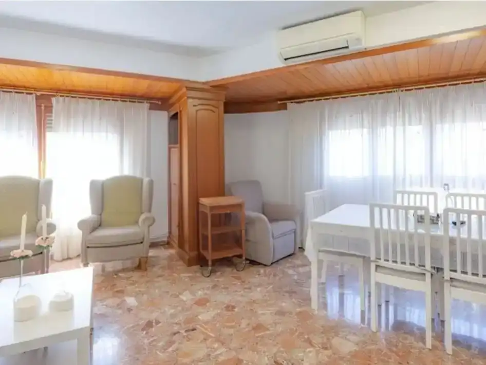 Sala de estar de Piso de alquiler en Oliva pueblo