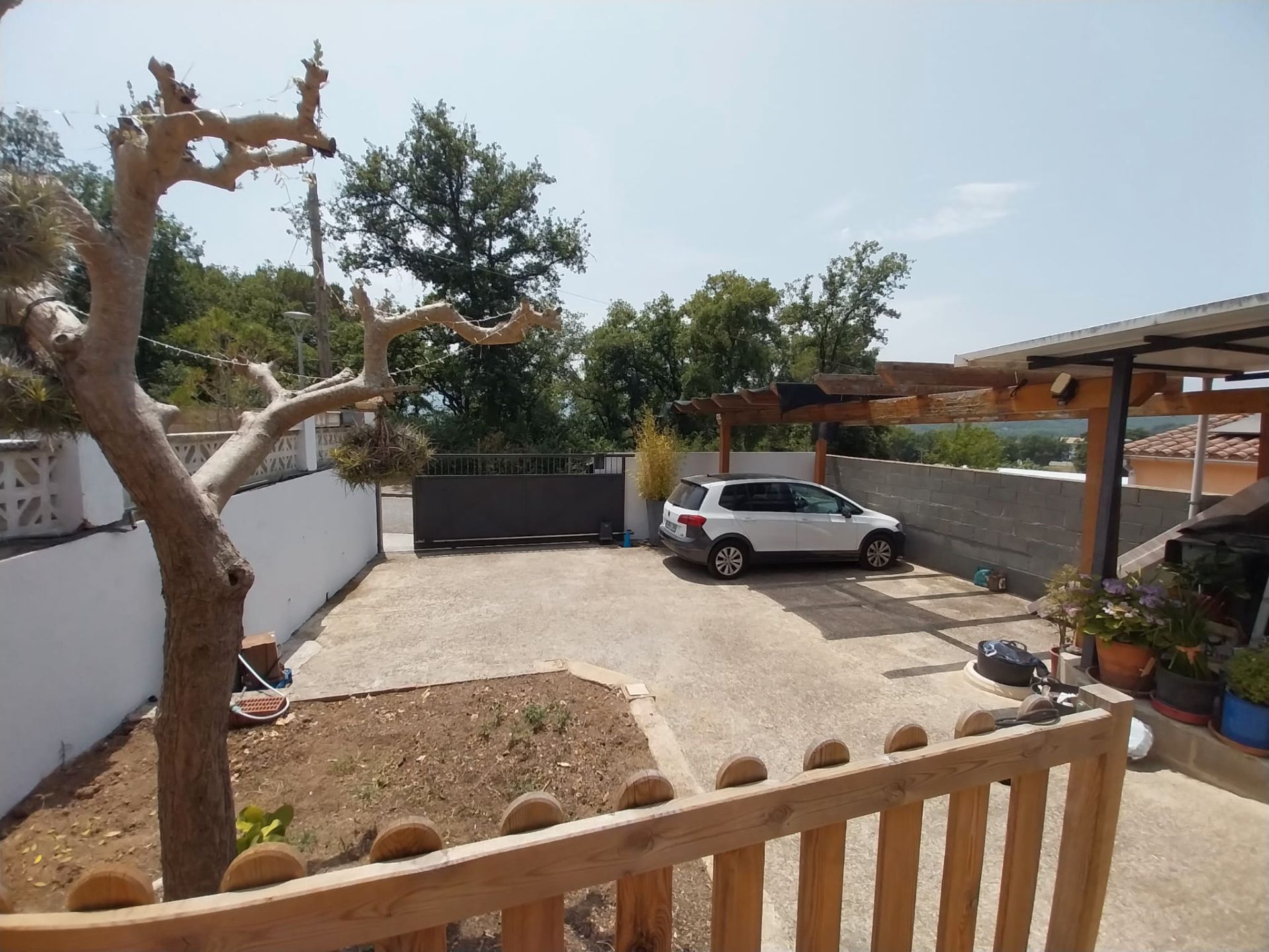 Aparcament de Casa adosada de lloguer en Sant Feliu de Buixalleu amb Calefacció, Jardí privat i Traster