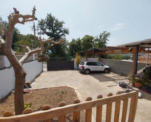 Parking of Single-family semi-detached to rent in Sant Feliu de Buixalleu  with Heating, Private garden and Storage room