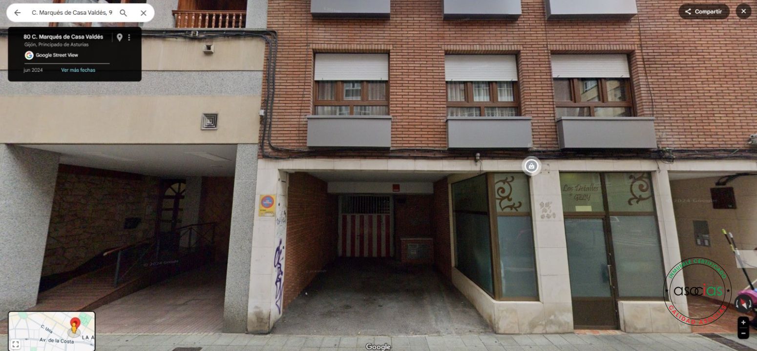 Exterior view of Garage for sale in Gijón 
