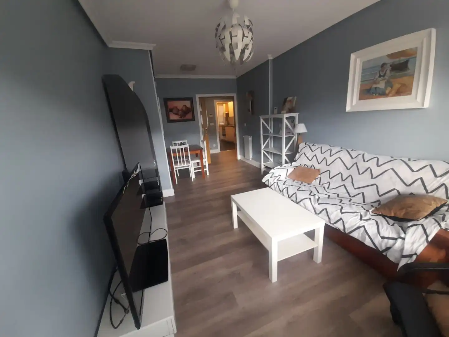 Wohnzimmer von Wohnung zur Miete in Loiola