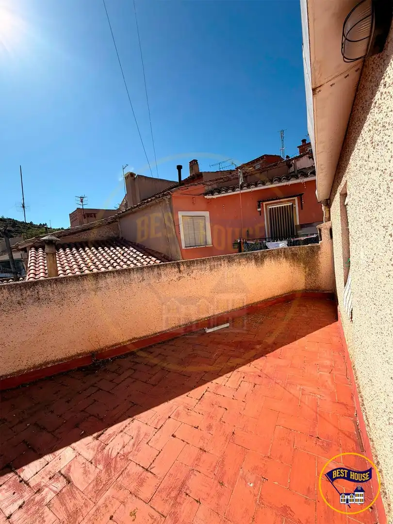 Terraza de Finca rústica en venta en Mira con Terraza y Amueblado