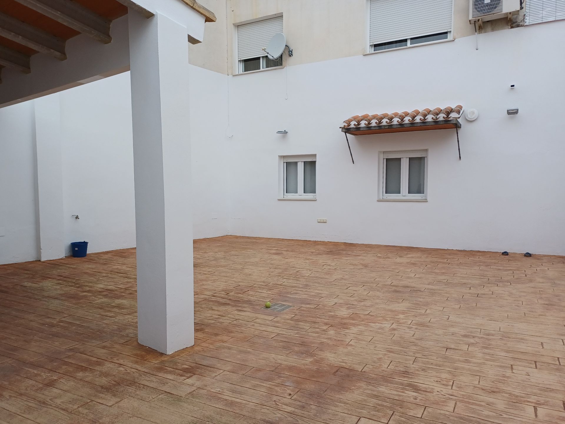 Terrace of Flat for sale in L'Olleria  with Air Conditioner and Heating