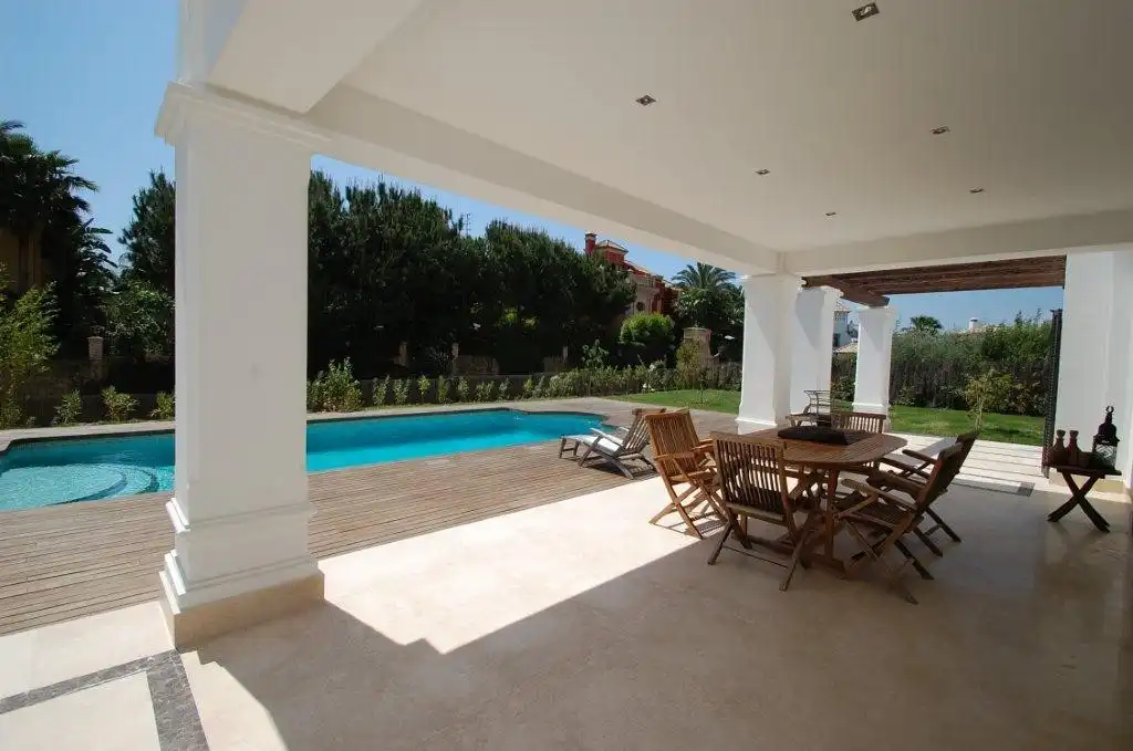 Garden of Houses for rent in Marbella  with Air Conditioner, Heating and Private garden
