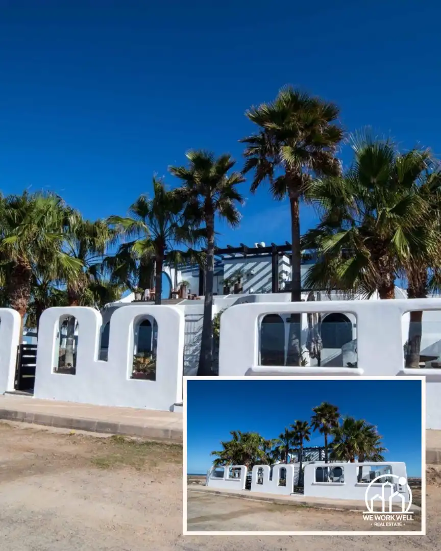 Vista exterior de Casa o xalet en venda en La Oliva amb Aire condicionat, Jardí privat i Parquet