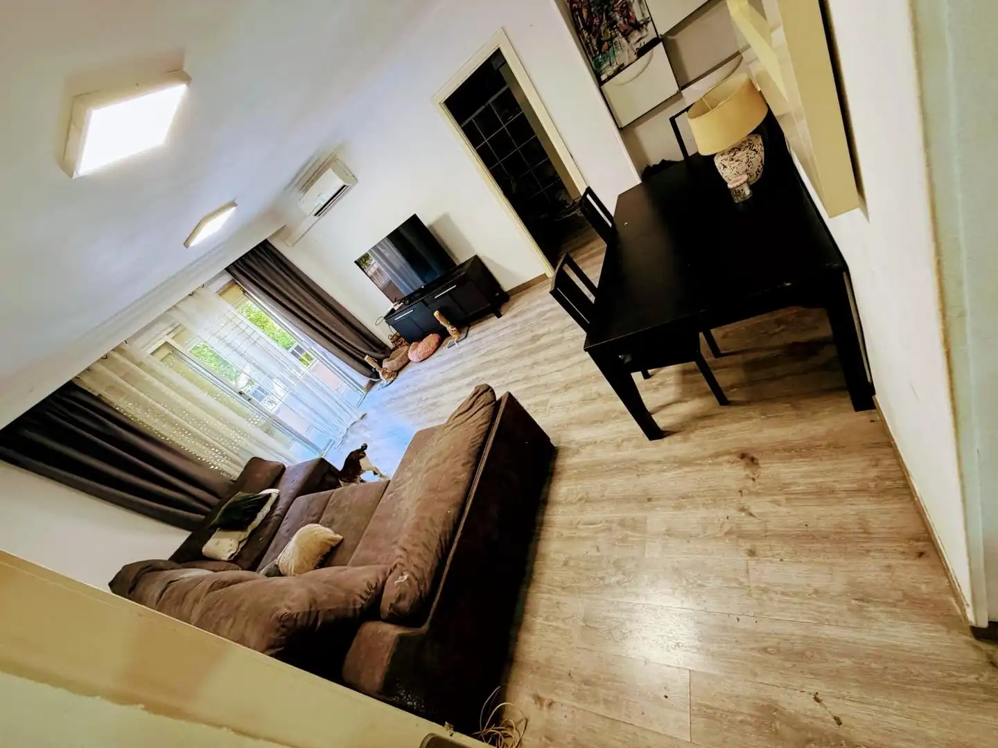 Sala d'estar de Pis en venda en  Palma de Mallorca amb Aire condicionat, Traster i Moblat