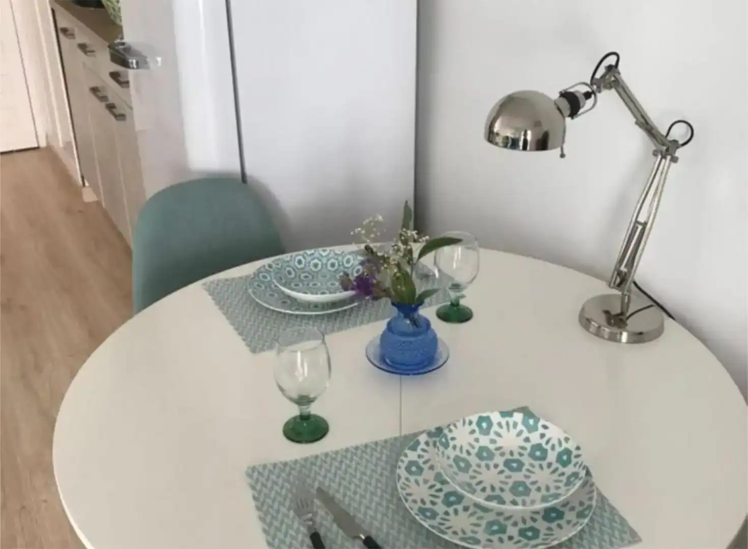 Esszimmer von Wohnung zur Miete in Granada mit Klimaanlage, Parkett und Möbliert