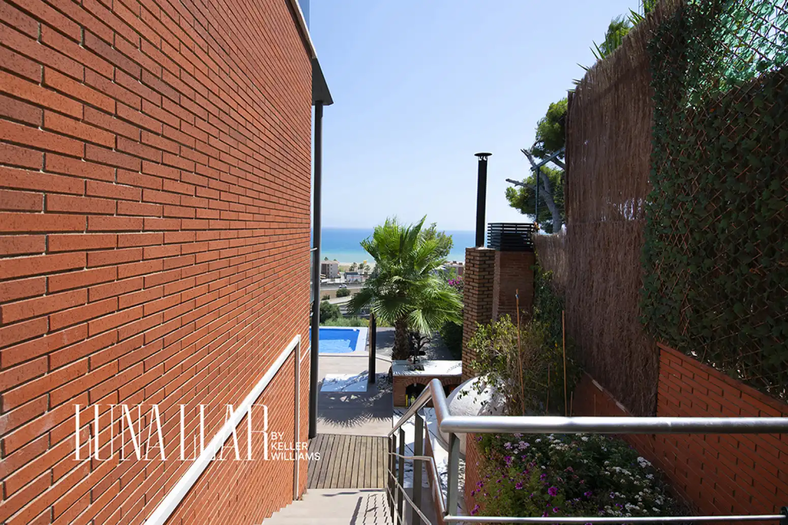 Terrasse von Haus oder Chalet zur Miete in Sitges mit Klimaanlage, Terrasse und Möbliert