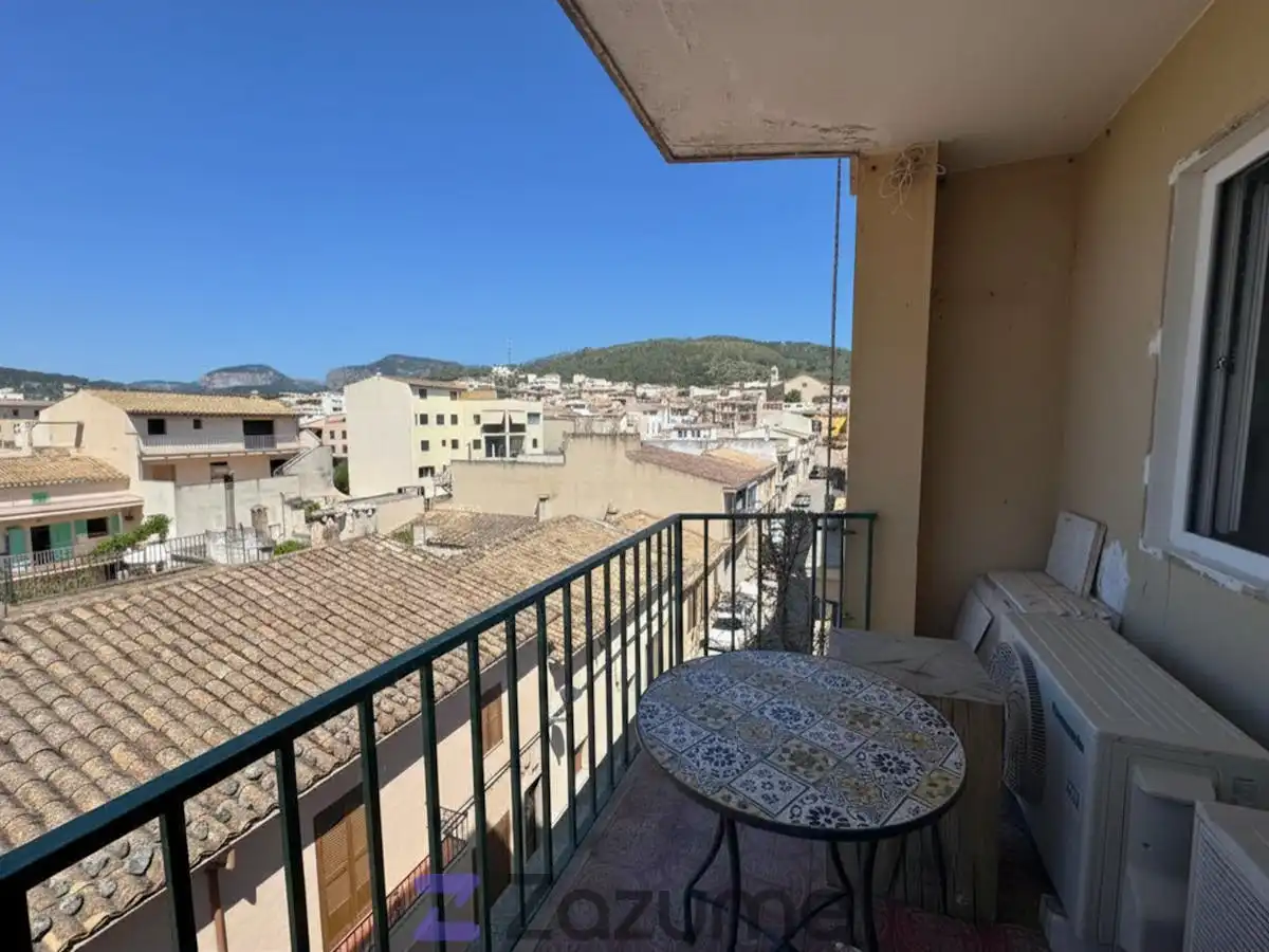 Terraza de Piso de alquiler en Lloseta con Aire acondicionado, Calefacción y Amueblado