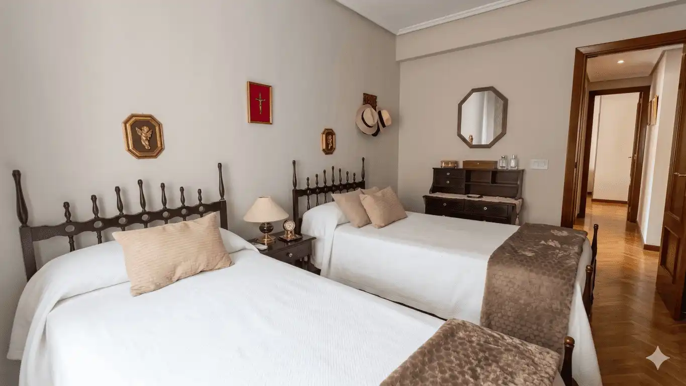 Schlafzimmer von Wohnung zum Verkauf in Cáceres mit Terrasse