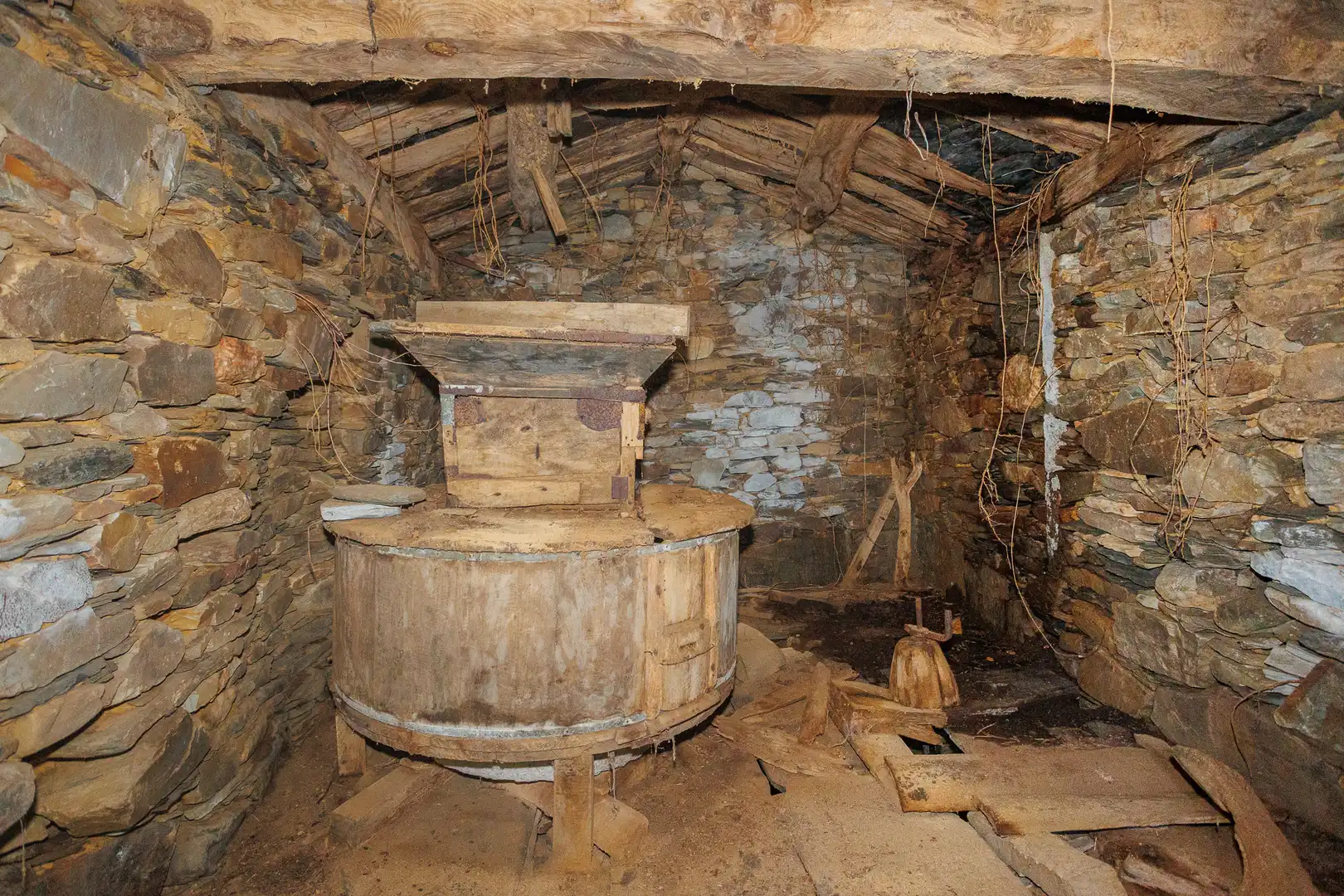 Cocina de Finca rústica en venta en Ourol con Amueblado
