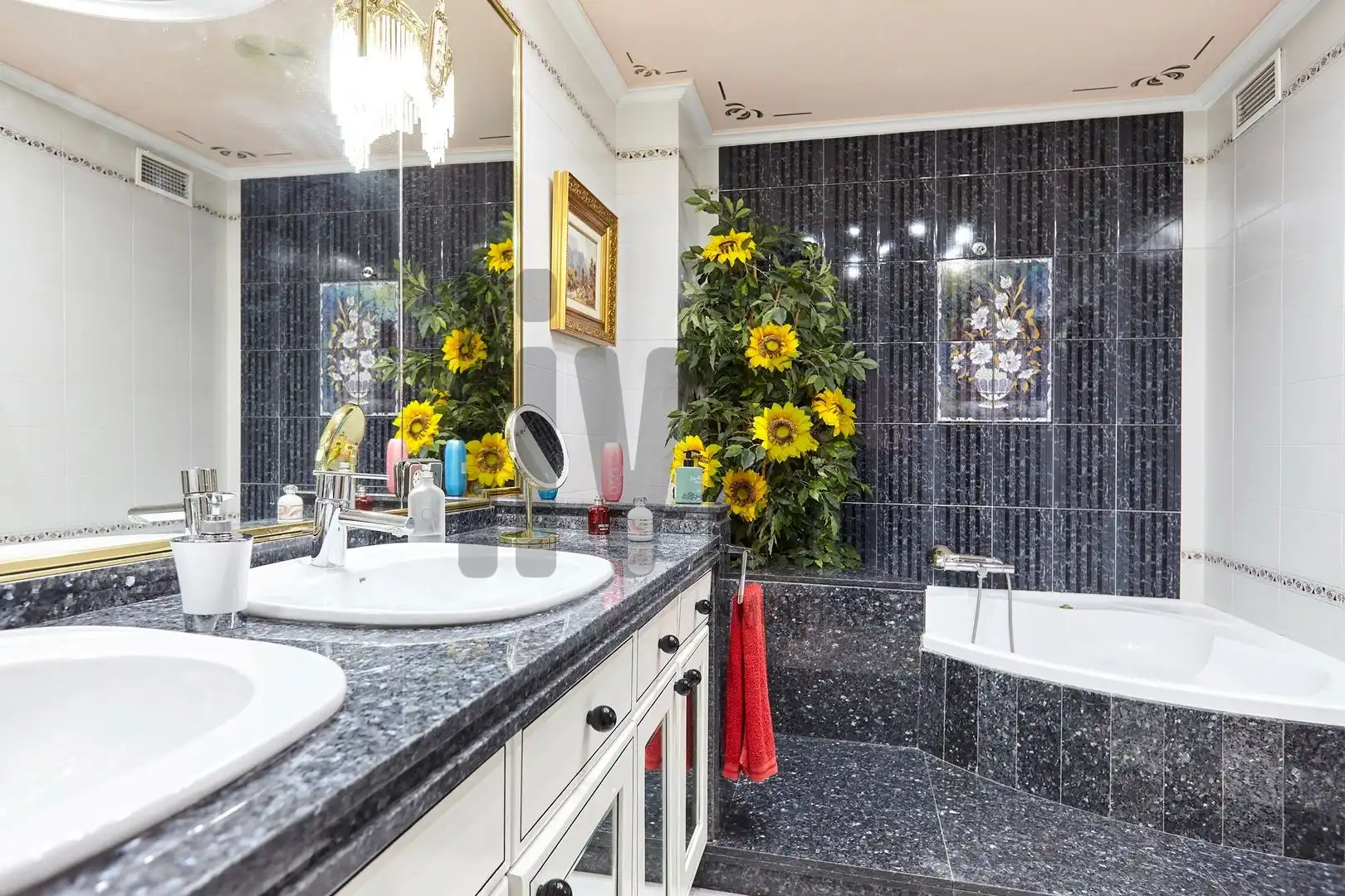 Baño de Casa o chalet en venta en Jaén con Aire acondicionado, Calefacción y Jardín privado