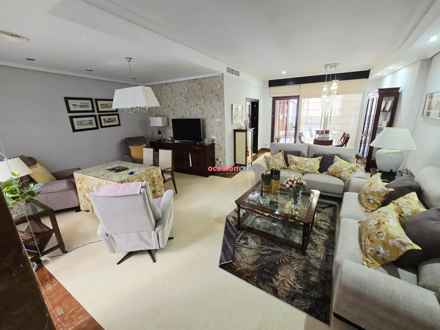 Sala de estar de Casa o chalet en venta en Pozoblanco con Aire acondicionado, Calefacción y Jardín privado