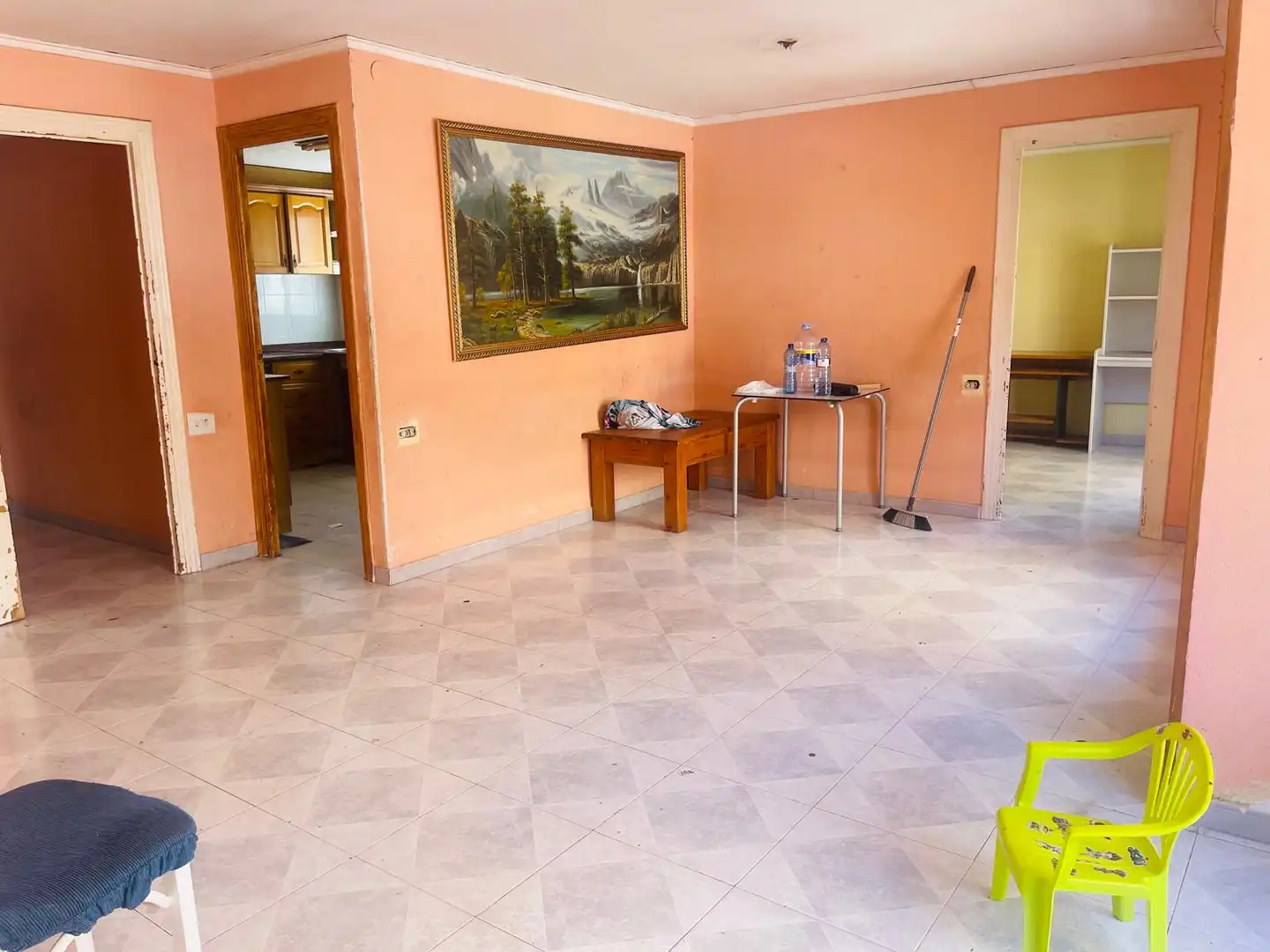 Living room of Flat for sale in Gandia  with Washing machine and Balcony