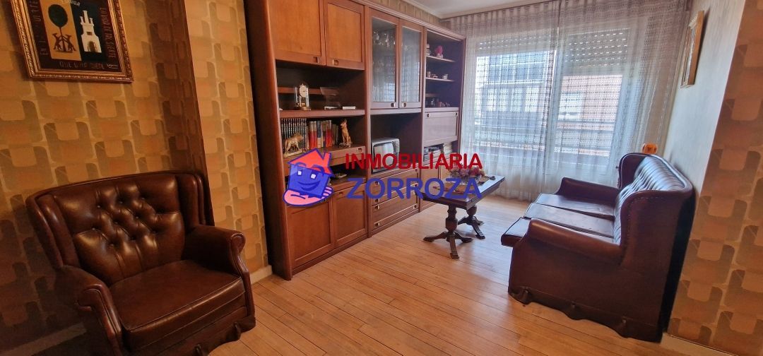 Living room of Flat for sale in Bilbao   with Heating and Balcony