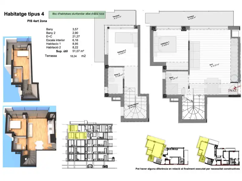 Maisonette mit Aufzug zum Verkauf in Santa Margarita, imagen 17