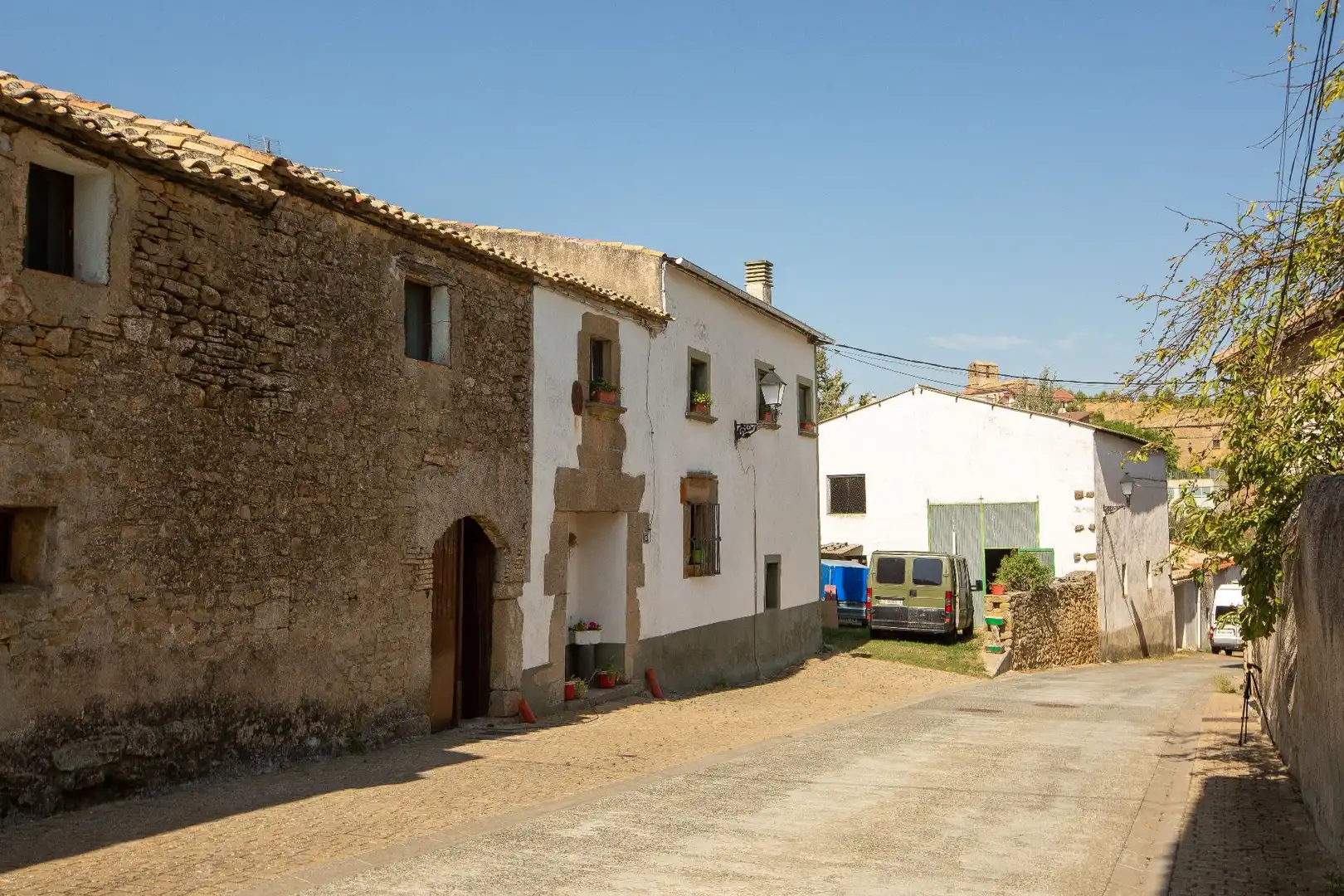 Vista exterior de Casa adosada en venta en Tiebas-Muruarte de Reta con Calefacción y Trastero