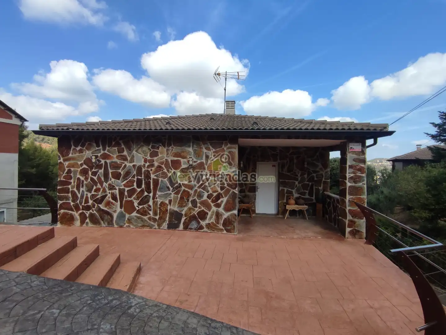 Garden of Houses for sale in Vallirana, Barcelona