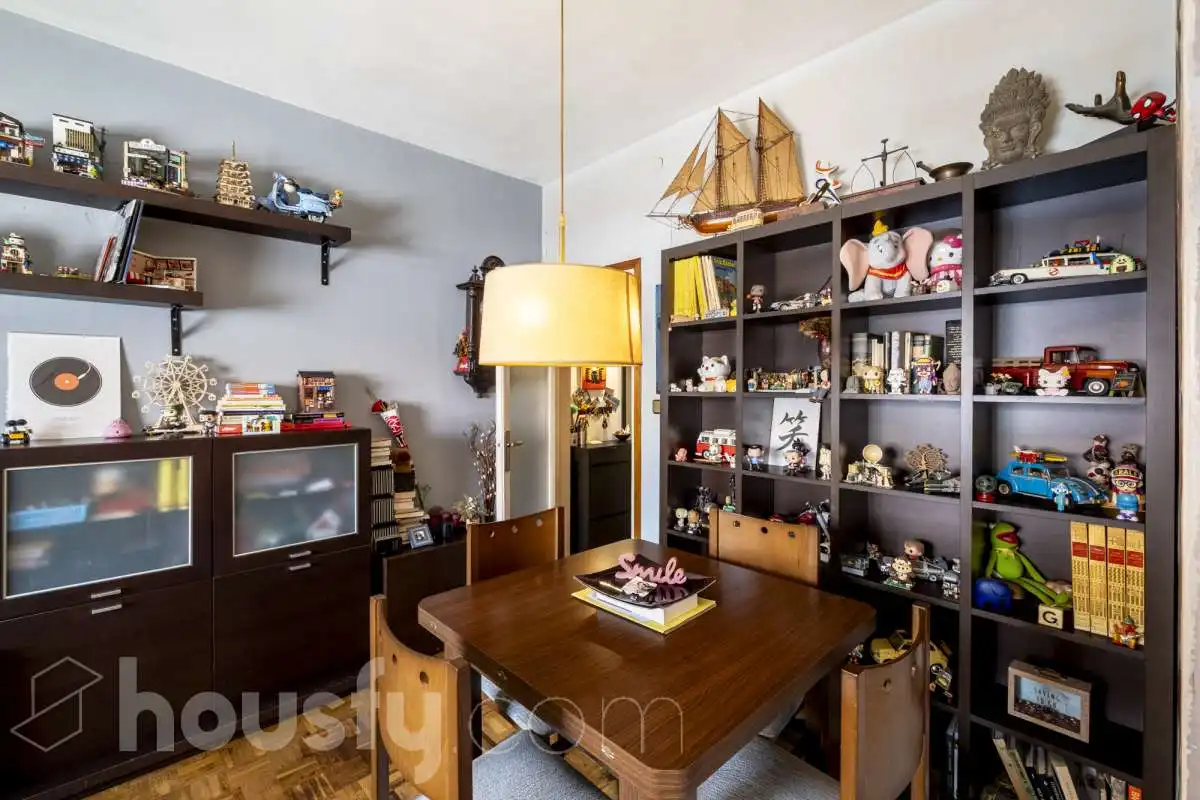 Sala de estar de Piso en venta en Barcelona con Balcón