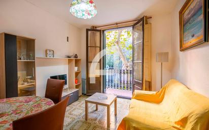 Bedroom of Flat for sale in  Barcelona Capital  with Terrace and Balcony