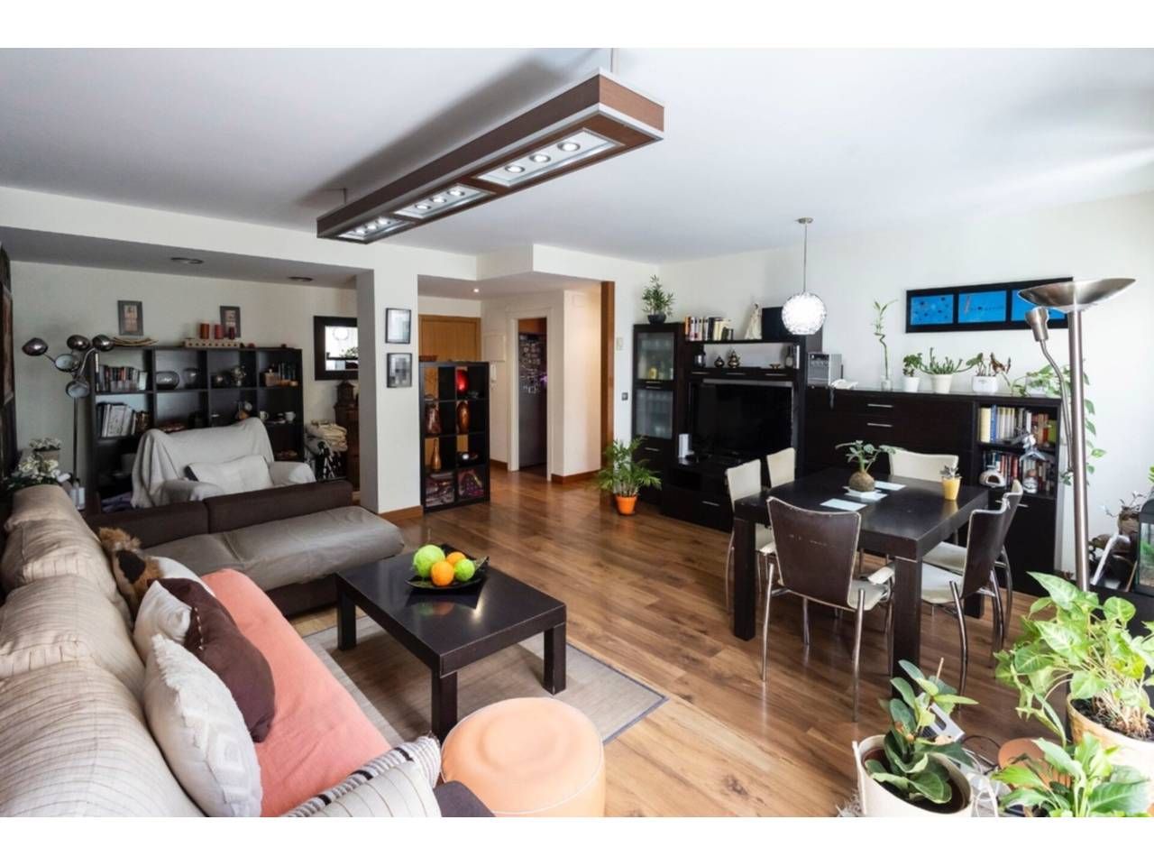 Living room of Flat for sale in  Albacete Capital  with Heating, Terrace and Storage room
